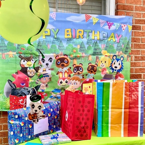 Animal Crossing Birthday Party Decorations - Picture 1 of 11